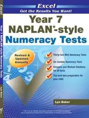 Excel NAPLAN-style Numeracy Tests Year 7