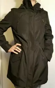 NEW Kenneth Cole Reaction Women's Hooded Softshell Anorak Jacket Size Medium