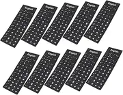 TINEASUR 10-Pack Keyboard Letter Decals for English Stickers Laptop Keyboard Stickers Keyboard Letter Stickers Replacement