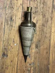 Antique Plumb Bob 16oz NOS Brass New