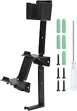 Wall Mount for PS5/PS4/Xbox Controllers - Universal Controller Holder with Headset Hanger - Gaming Controller Wall Rack with Multi-Functional Bracket(Black)