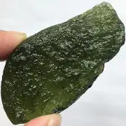 187.35Ct Genuine MOLDAVITE Czech Republic Certificate of Authenticity