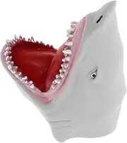Generic Reusable Cute Shark Hand Puppet for Soft TPR Animal Puppet for Storytelling Role Play and Parties for Boys