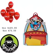 Animaniacs - WB Tower 10” Faux Leather Mini Backpack "New"