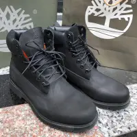 在飛比找蝦皮購物優惠-二手 Timberland 經典款 休閒靴 黑靴 男靴 百貨