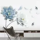 Wall Stickers Flower Wall Decals Removable Wall Paper Mural Self-Adhesive Modern