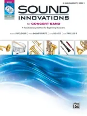 SOUND INNOVATIONS FOR CONCERT BAND - Bb BASS CLARINET, BOOK 1 (w/ dvd/mp3)