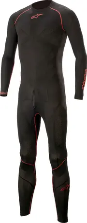 Alpinestars Ride Tech Lite, functional suit 1pcs. , color: Black/Red , size: XL/XXL