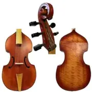 Baroque Style Whole back 6 strings 27" viola da gamba of concert play#15262