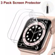 3 Pack Screen Protector For Apple Watch Series 10 9 8 7 SE iWatch 44/45/46/49mm