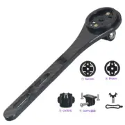 Carbon Fiber Bike Extension Computer Bracket Mount Holder Bryton GARMIN Edge GPS
