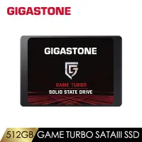 在飛比找Yahoo奇摩購物中心優惠-GIGASTONE 512GB Game Turbo SSD