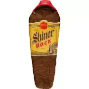 Shiner + Magellan Outdoors Sleeping Bag 40-Degree Beer Mummy- NWT