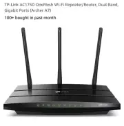 tp-link WiFi Router AC1750 Wireless Dual Band Gigabit (Archer C7), Router-AC1750