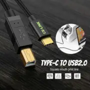 USB-C USB 3.1 Type C Male to USB 2.0 B Type Male Printer Scanner PC Adapter Cord