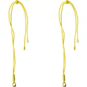 2x Urban Products Nylon Pop Universal Mobile Phone Cord/Sling Adjustable YLLW