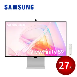 贈禮券 SAMSUNG 27吋 ViewFinity S9 5K 平面顯示器 S27C900PAC (10折)