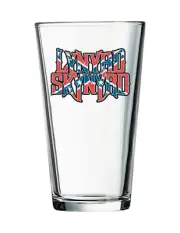 Lynyrd Skynyrd Flag - Rock and Roll 16 oz Pint Pub Beer Glass Seltzer Cocktail