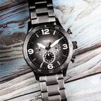 在飛比找PChome24h購物優惠-【FOSSIL】公司貨 粗曠風格大錶徑個性腕錶 (JR143