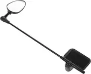 PRETYZOOM Helmet Mirror Rear View Mirror Riding Supply Bicycle Accessories Helmet Supplies Abs Black