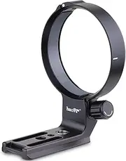 Haoge LMR-Z186 Tripod Mount Ring for Nikon Nikkor Z 180-600mm f/5.6-6.3 VR Lens Collar Mount Base, built-in Arca Type Quick Release Plate