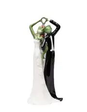 NEW Appletree Design Wedding Couple Frog Figurine 12-Inch Tall