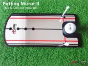 A99 Golf Putting Mirror II New Training Alignment Aid with Bag Pouch
