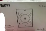 KEF Ci160QL Uni-Q Driver Rectangular In-Wall Speaker (Each)