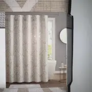 Printed Shower Curtain Stylish Design Machine Washable 72in. X 72in. New In Pkg