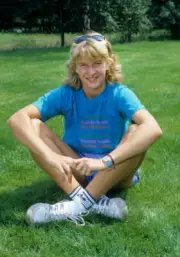 Steffi Graf German Tennis Star In Bruhl 1986 Old Photo 27