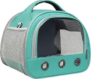 Portable Guinea Pig Carrier Bag Breathable Travel Pouch for Small Animals for Hamsters Hedgehogs More Lightweight Easy to Carry with Window for Sightseeing