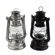 Vintage Lantern for Camping and Antique Ornament Retro Kerosene Lamp with Charm