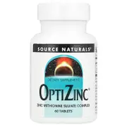 Source Naturals, OptiZinc®, 60 Tablets