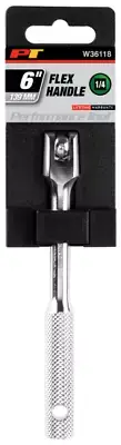 Performance Tool W36118 1/4 Drive Flex Handle - 1/4" Dr 6" Flex Handle