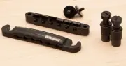 Wikinson Tune-o-matic ABR-1 bridge and Tailpiece combo, Black