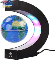 Levitating Globe LED Light Magnetic Floating Globe Desk Decor Cool Tech Gift