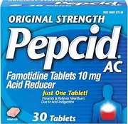 AC Original Strength All-Day with 10 mg Famotidine for Heartburn Prevention & Relief, 30 ct.