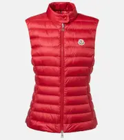 [Moncler] Moncler Igens logo down vest UK 12 red
