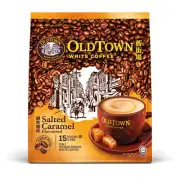 525g x 4 PACKS OLDTOWN 3-in-1 Salted Caramel Favour Instant Premix White Coffee