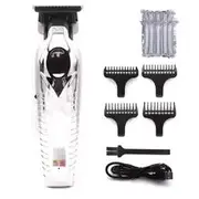 Hair Trimmer for Men Zero Gaps DLC Tblade Oil Head LED Display Low Noise Cordless Professional Hair Clipper Trimming Machine