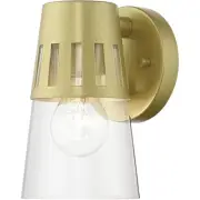 Livex Lighting 27971-33 Covington Outdoor Wall Light Soft Gold
