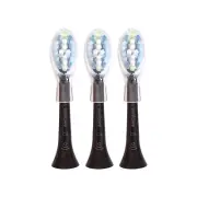 3x Philips Sonicare DiamondClean C3 Premium Black Replacement Heads | No Box