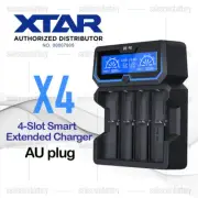 XTAR X4 Smart 4-Slot Fast Charger for 21700 RCR123A Dual Input > Newi4 D4 VC4