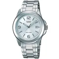 在飛比找PChome24h購物優惠-CASIO 時尚都會新風格指針錶-白色(MTP-1215A-
