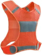 Safety Vest High Vis, Night Reflective Suit Lightweight And Comfortable Motorcycle Reflective Equipment High Visibility Construction Vest