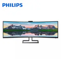 在飛比找蝦皮商城優惠-PHILIPS 49型 499P9H1 曲面 黑 32:9寬