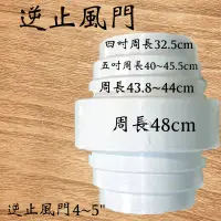 在飛比找蝦皮購物優惠-逆止風門 4" 5-1/2  6" 六吋 廚房排油煙機逆止風