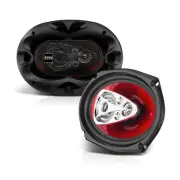 BOSS Audio Systems CH6950 6 x 9” 600 W Car Speakers - 5 Way, Full Range (pair)
