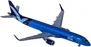 Replica 1:400 for Brazil Geminijets GJMXY2043 Breeze ERJ-195AR N190BZ Diecast Plane Model Static Metal Ornament Collection Airplane Toy