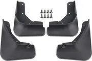 Car Mud Flaps Kit,Car Mud Flaps, for Nissan, for Rogue, for X-Trail T33 2021 2022 Set Molded Front Rear Car Mud Flaps Splash Guards Mud Flap Mudguards Car Splash Guards